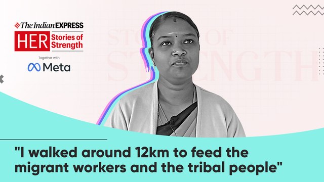 This Anganwadi worker in Coonoor delivered food to migrant workers during lockdown