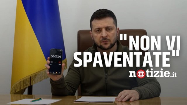 Guerra Russia-Ucraina, Zelensky e le sirene di guerra: Noi le sentiamo da 25 giorni