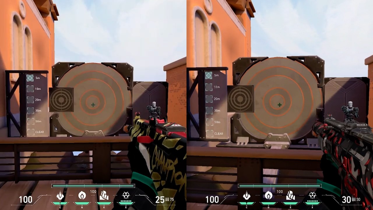 Vandal vs. Phantom Recoil Pattern