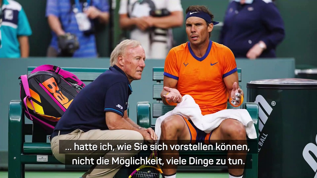 Nadal: "atmen ist mir schwergefallen"