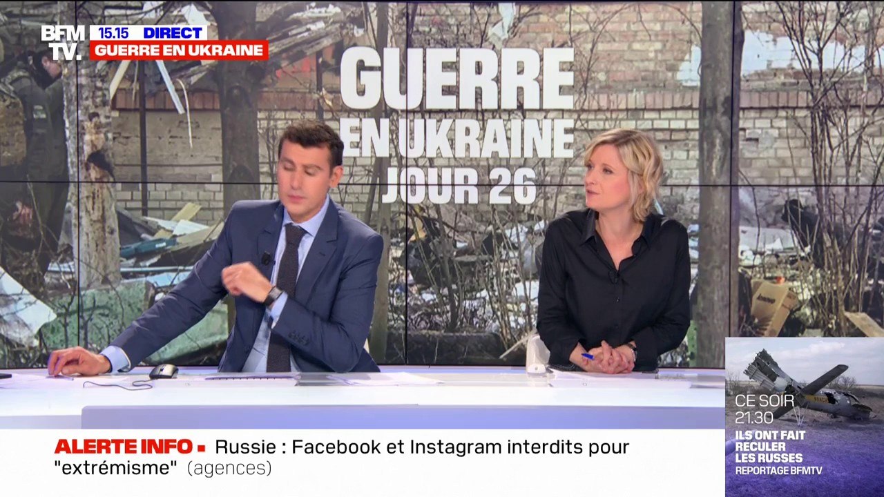 Guerre en Ukraine: Facebook et Instagram interdits en Russie pour "extrémisme"