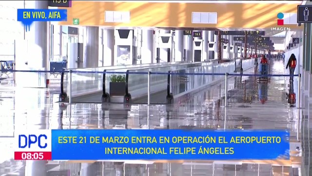 Inauguran el Aeropuerto Internacional Felipe Ángeles