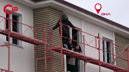 Polis, 16 yaşındaki çocuğu son anda kurtardı