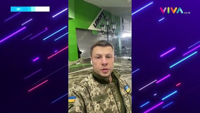 HANCUR LEBUR! Penampakan Mal Besar Kyiv Usai Diserang