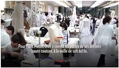 Dans les coulisses des ateliers haute couture Dior