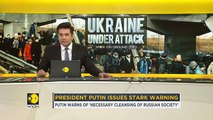 Kremlin President Vladimir Putin delivers stark warning to West  Russia-Ukraine Conflict  WION