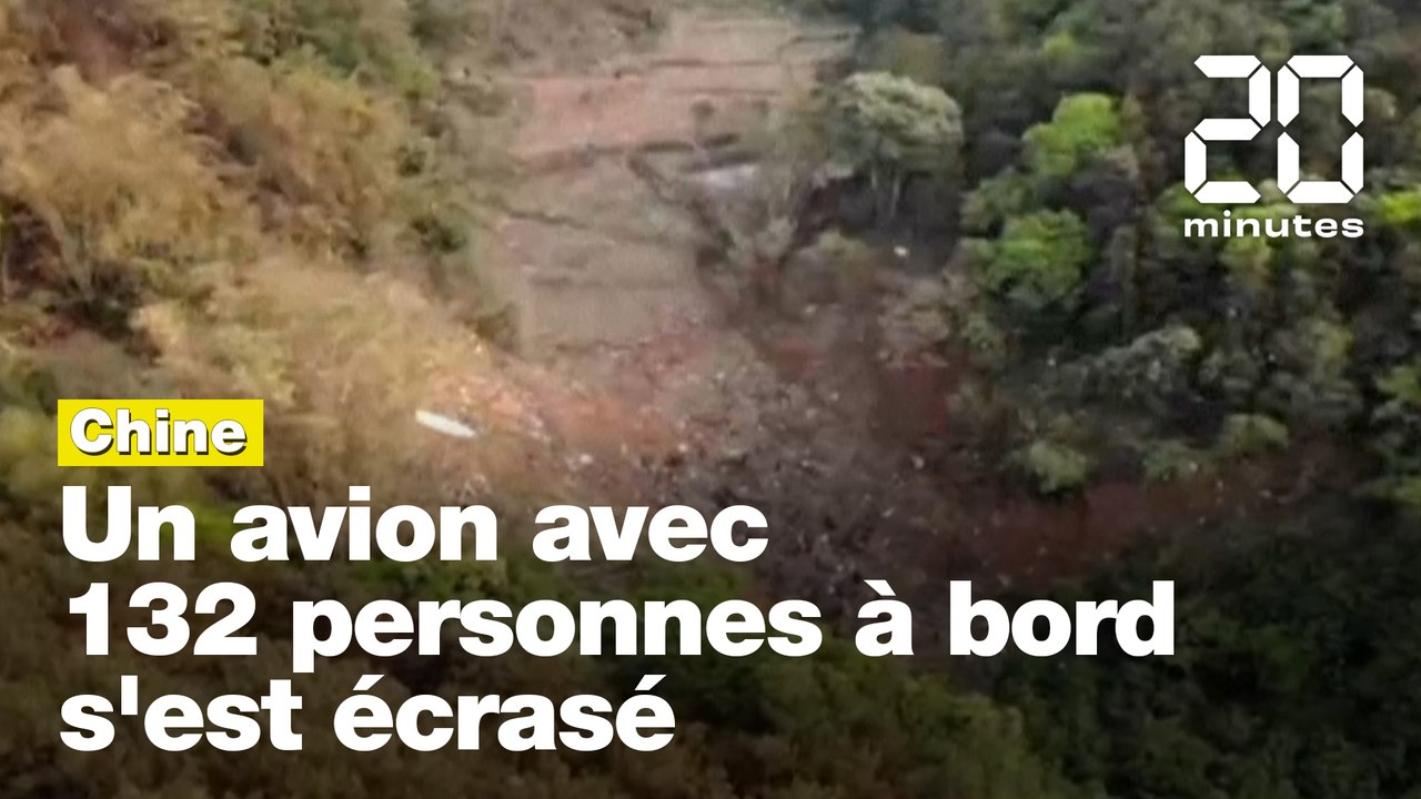Chine : Un avion avec 132 personnes à bord s'écrase dans le sud-ouest du pays