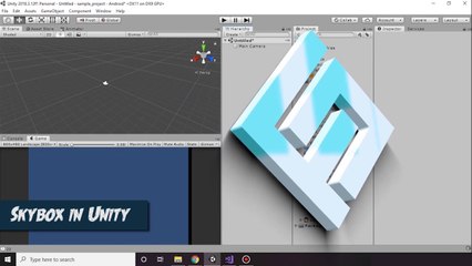 skybox in Unity 3D _ Game Development Complete Course