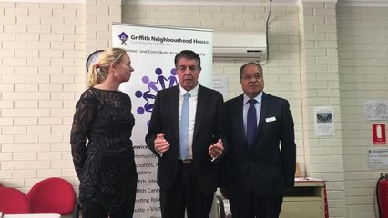 Migrant Funding Minister for Multiculturalism Ray Williams