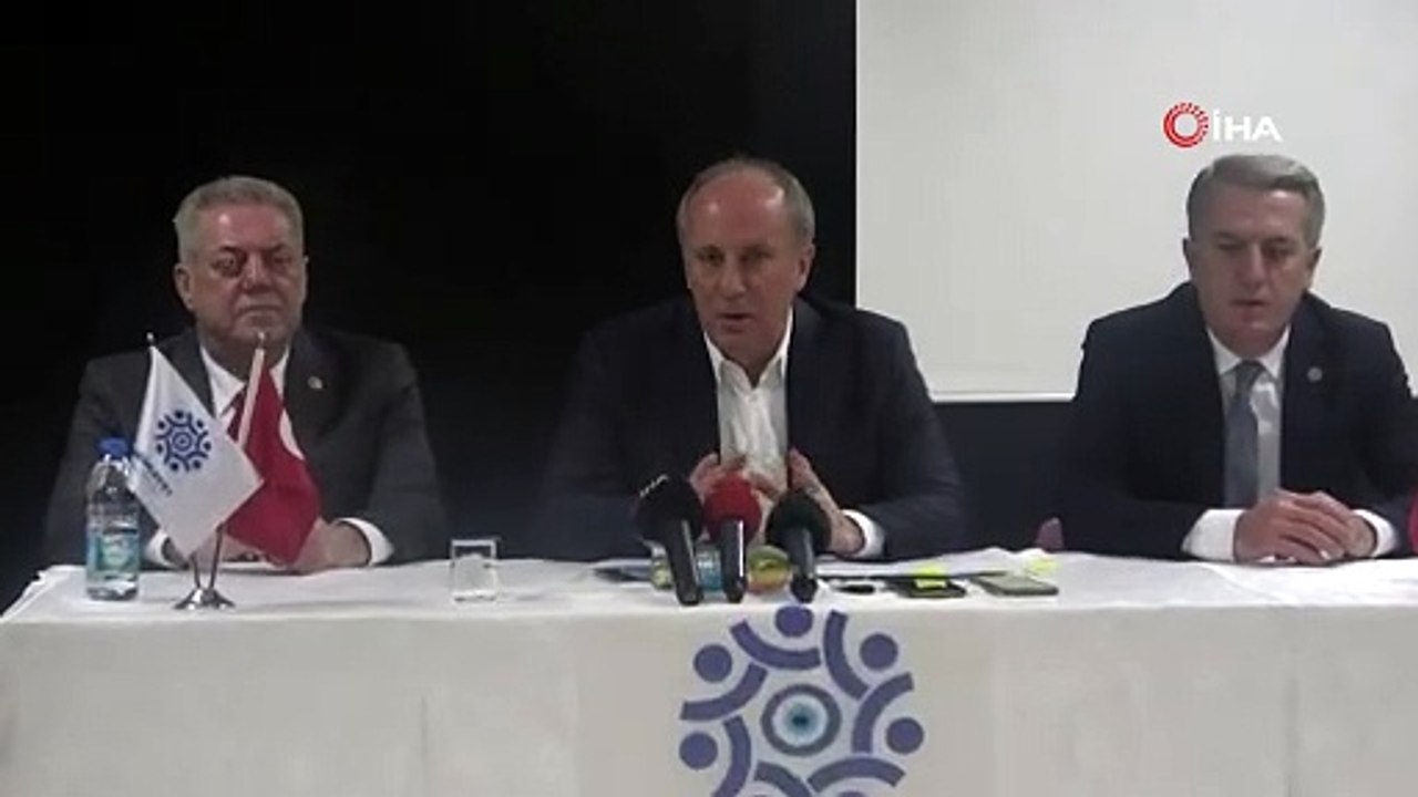 Muharrem İnce: Gizli kapaklı görüşme bizim kitabımızda yok