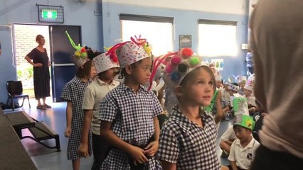 Griffith Public Easter hat parade