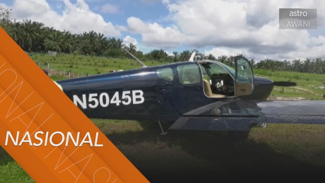 Mendarat cemas: Dua juruterbang terselamat ketika pendaratan cemas di lebuh raya