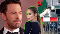 Ben Affleck nervously reminds JLo to stay safe when she does the stunt