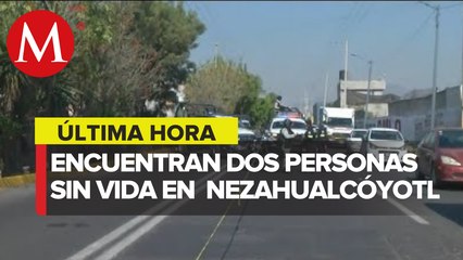 Encuentran dos personas sin vida en alcaldía Nezahualcóyotl