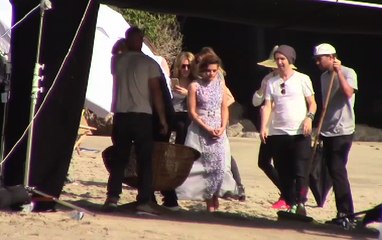 Vidéo : Kristen Stewart fait la belle sur la plage de Malibu