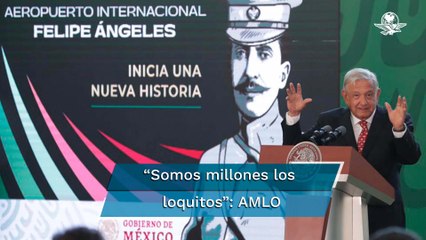 “Lástima Chumel": AMLO presume al comediante conclusión del AIFA