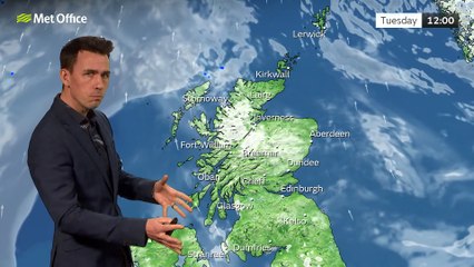 Scotland evening weather forecast Monday March 21, 2022