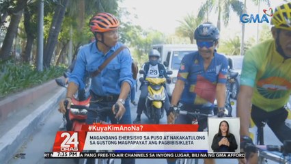 #KuyaKimAnoNa?: Ilang Pinoy, kinokonsidera ang pagbibisikleta bilang alternatibong transportasyon dahil sa mahal ng gasolina  | 24 Oras