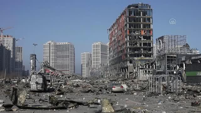 Son dakika haberleri... Ukrayna, Kiev'deki alışveriş merkezine düzenlenen saldırıda 8 kişinin öldüğünü duyurdu