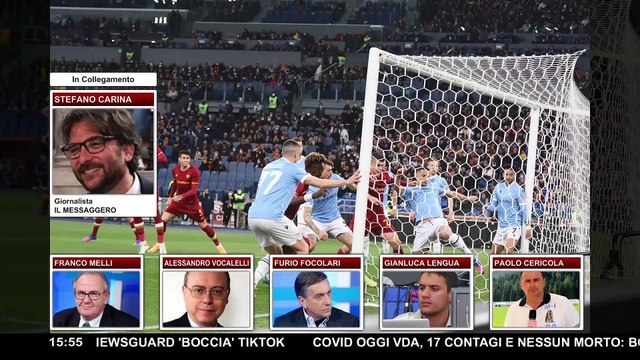 Roma-Lazio, il rigore della discordia ▷ Gomitata galeotta di Ibanez: il dibattito in diretta