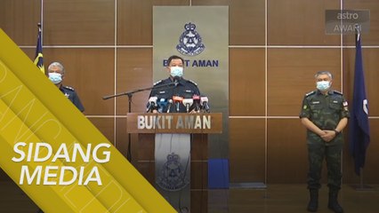 [SIDANG MEDIA] Perkembangan kejadian tembakan anggota PGA