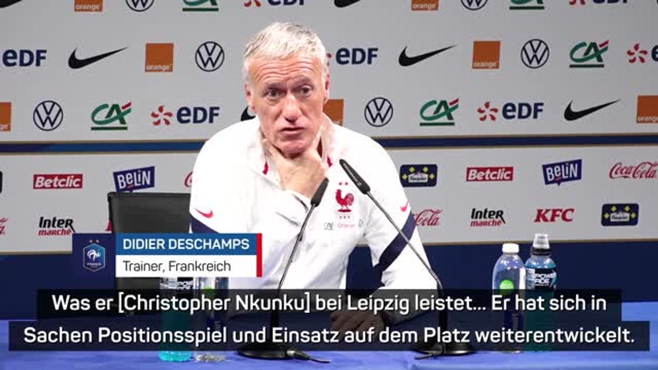 Deschamps: “Hätte Nkunku früher nominieren können”