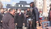 Türkiye Değişim Partisi Genel Başkanı Sarıgül, Iğdır'da esnafı ziyaret etti