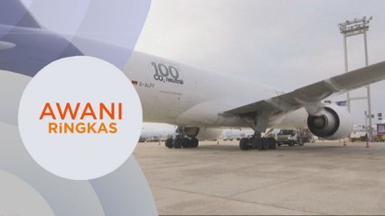 AWANI Ringkas: Pesawat pertama guna bahan bakar lestari mula terbang Ahad