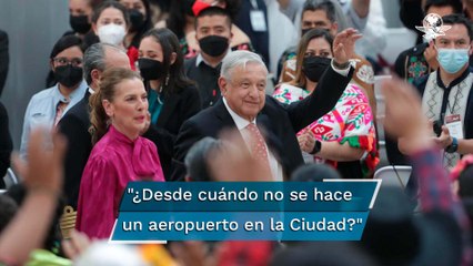 “Misión cumplida”, afirma AMLO sobre entrega del AIFA