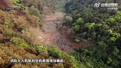 Flugzeugunglück in China: kaum Hoffnung auf Überlebende