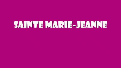 Sainte Marie-Jeanne