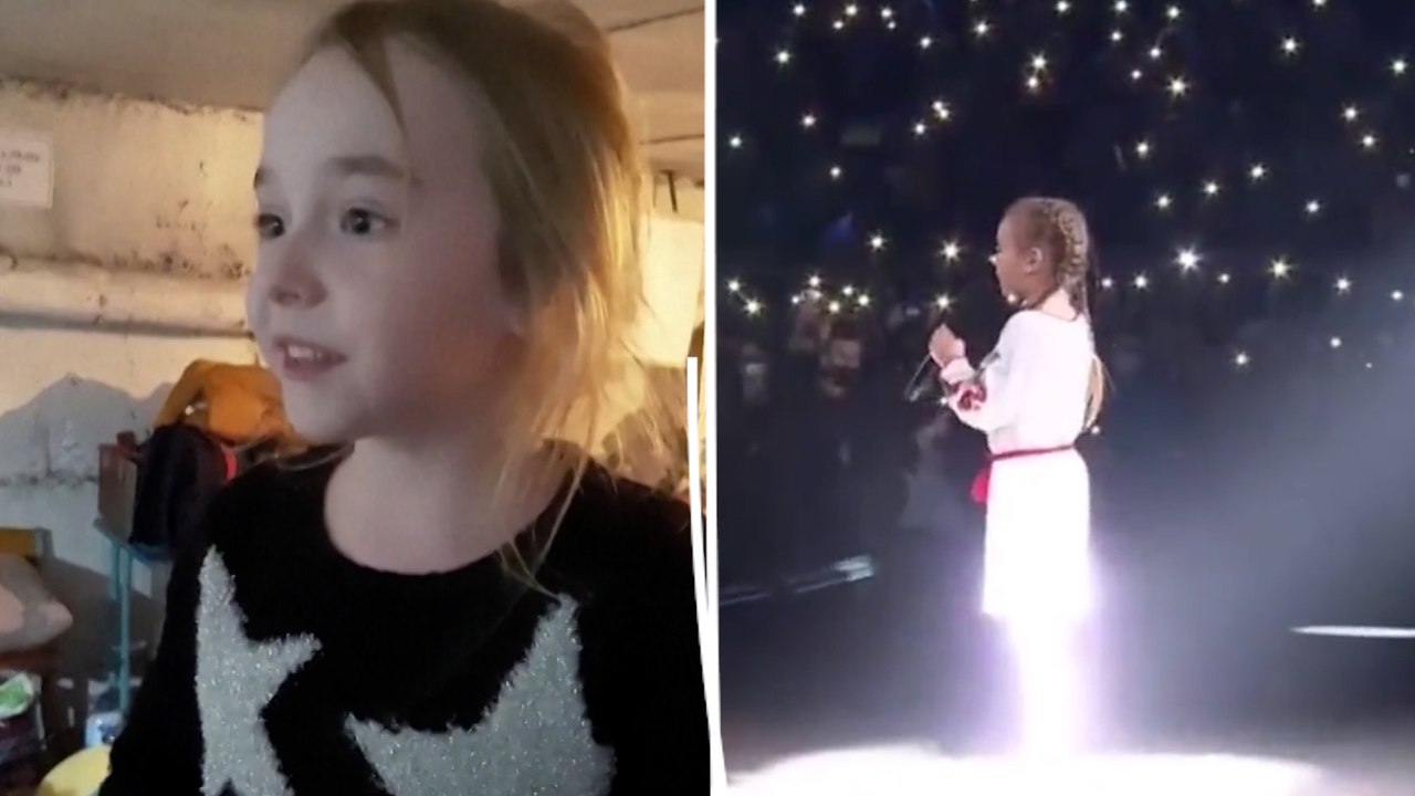 Amelia, qui chantait La Reine des Neiges dans un bunker de Kiev, invitée d’un concert en Pologne