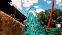Kumba Roller Coaster (Busch Gardens Theme Park - Tampa Bay, Florida) - 4k Roller Coaster POV Video