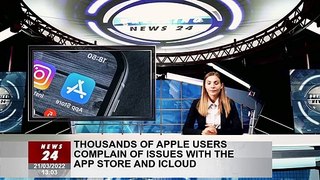 Thousands of Apple users complain of issues with the App store and iCloud