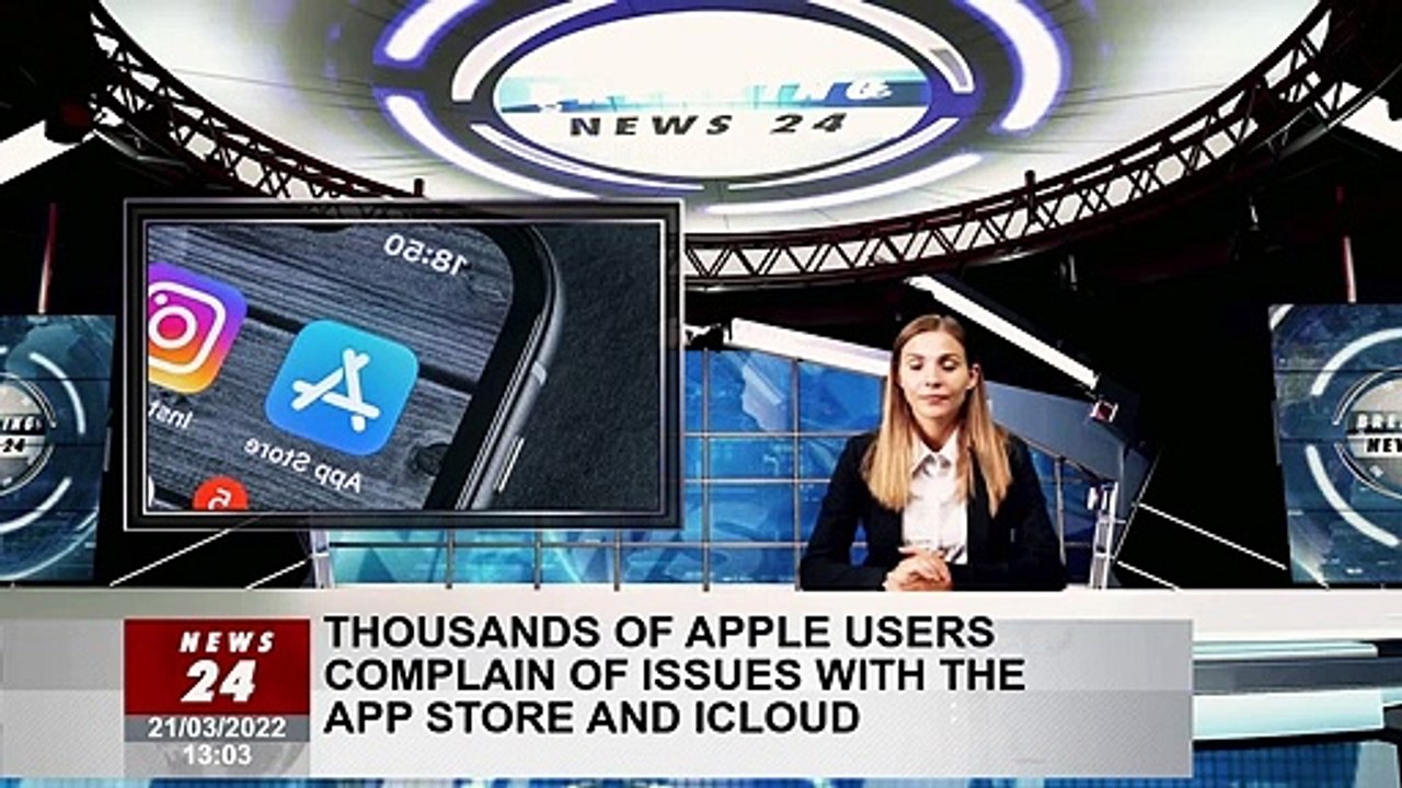 Thousands of Apple users complain of issues with the App store and iCloud