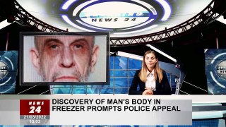 Discovery of man's body in freezer prompts police appeal