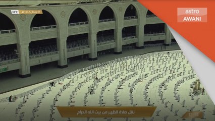 COVID-19 | Solat jemaah di Mekah pada hari pertama Ramadan