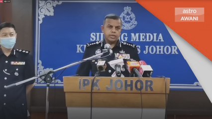 "Yang tak guna ini, kita buang cepat" - Ketua Polis Johor