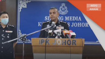 Keutamaan saya adalah tangkap, buka kertas siasatan dan tuduh - Ketua Polis Johor