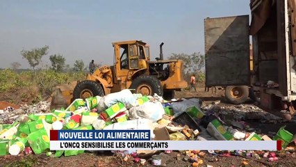 NOUVELLE LOI ALIMENTAIRE : L' ONCQ  SENSIBILISE LES COMMERÇANTS
