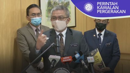 KKM cadang kebenaran rentas negeri sempena Aidilfitri tahun ini ditangguhkan - Adham Baba