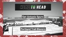 San Antonio Spurs At Portland Trail Blazers: Moneyline, March 23, 2022