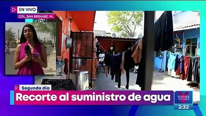 Monterrey vive el segundo día de corte en el suministro de agua