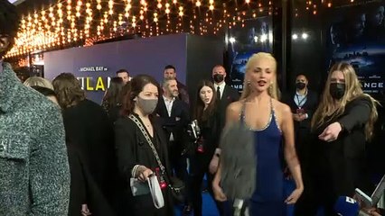 'BLONDES HAVE MORE FUN!' Eiza González at Ambulance premiere