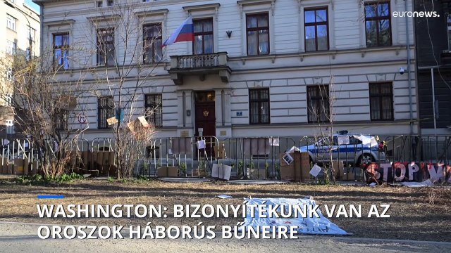 Washington: bizonyítékunk van rá, hogy Oroszország háborús bűnöket követett el
