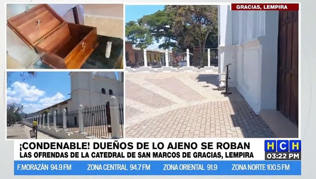 ¡Bárbaros! Rateros se llevaron hasta las limosnas de una iglesia en Lempira