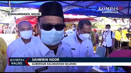 Descargar video: Vaksinasi Covid-19 Dosis Kedua di Kalsel Baru Sekitar 63%, Pemprov Kejar Capaian Target