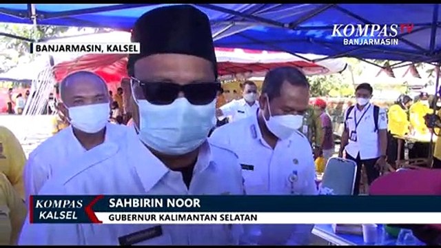 Vaksinasi Covid-19 Dosis Kedua di Kalsel Baru Sekitar 63%, Pemprov Kejar Capaian Target