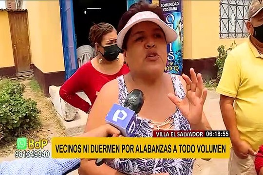 VES: vecinos protestan por alabanzas a todo volumen de iglesia evangélica