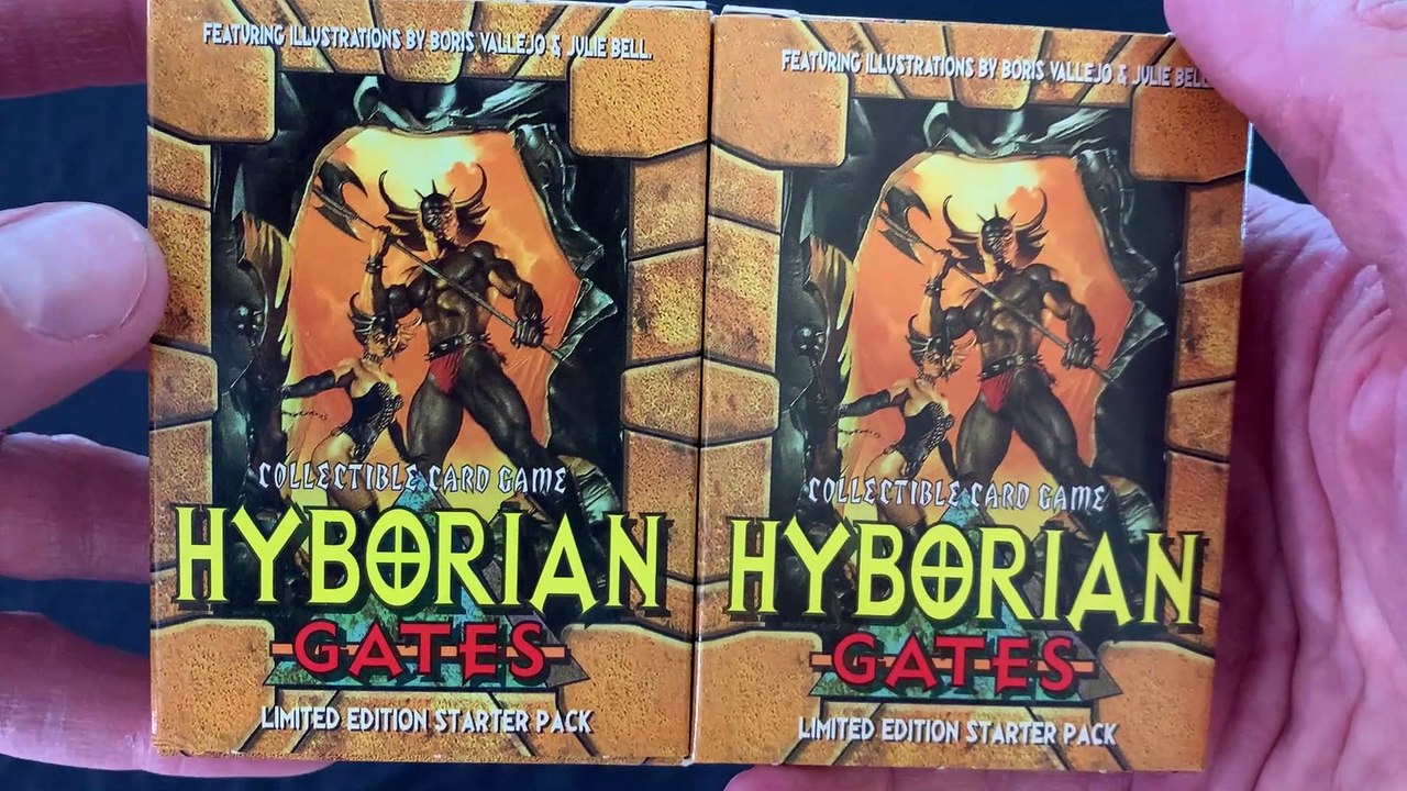 Hyborian Gates Starter Packs | 1995 Fantasy Card Game